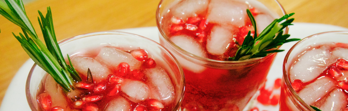 Pomegranate Dinner and Drinks #cookwithpom